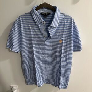 Brooks Brothers Striped Polo Slim Fit, 100% Cotton, size: L